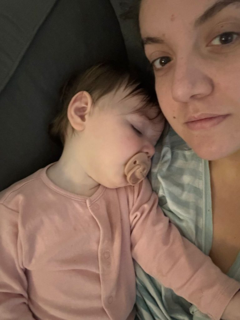 Snoozing
